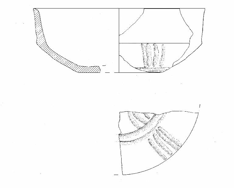 scodella carenata ad orlo indistinto (Bronzo Medio)