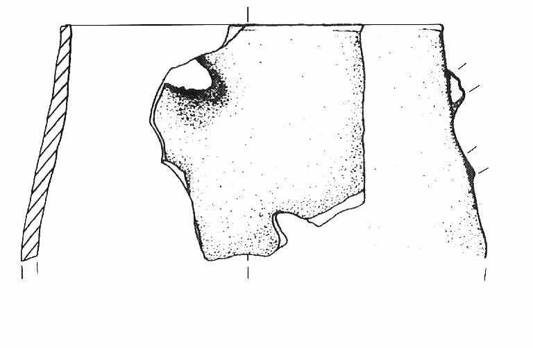 boccale o anfora (Bronzo Antico IA)