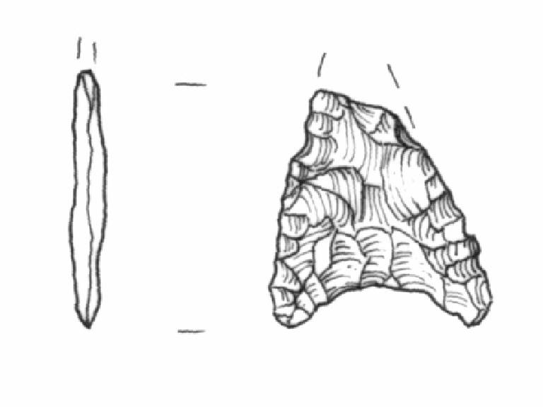 cuspide di freccia, Bagolini, tipo F2Aa (Bronzo Medio I)