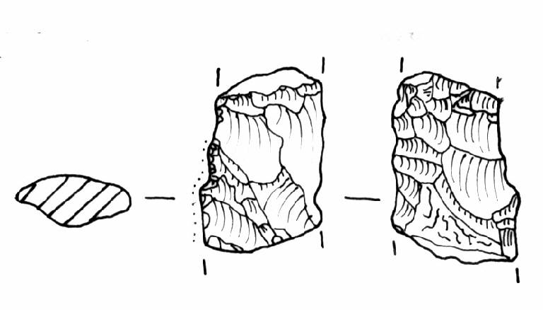 elemento di falcetto, Bagolini, tipo F7A (Bronzo Medio I)