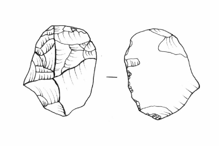 raschiatoio, Bagolini, tipo F7B (Bronzo Medio II)