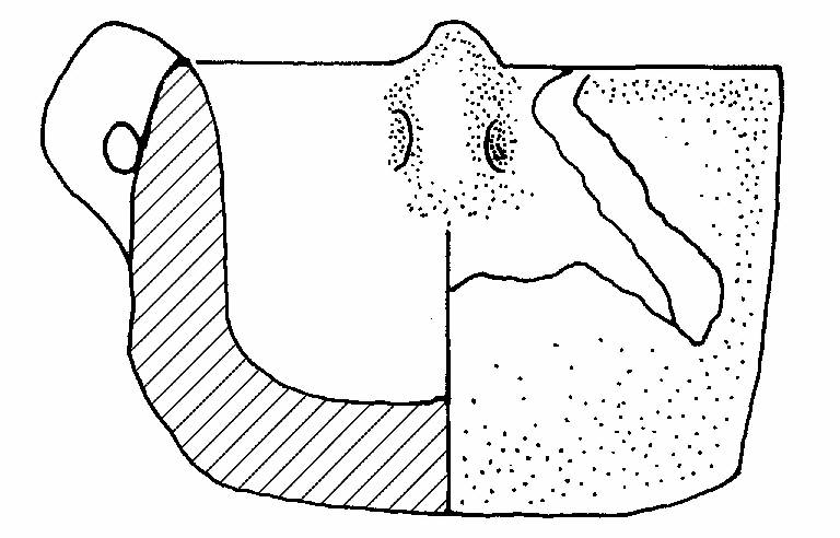 tazza troncoconica (Bronzo Antico II)