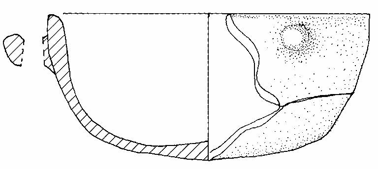 scodella a calotta (Bronzo Antico II)