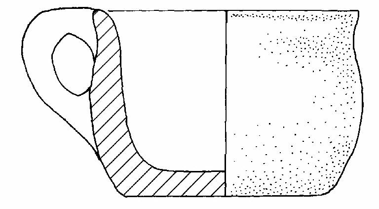 tazza cilindrica (Bronzo Antico II)