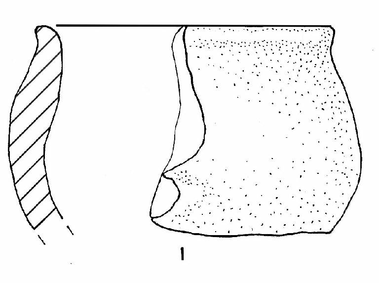 tazza emisferica (Bronzo Antico II)