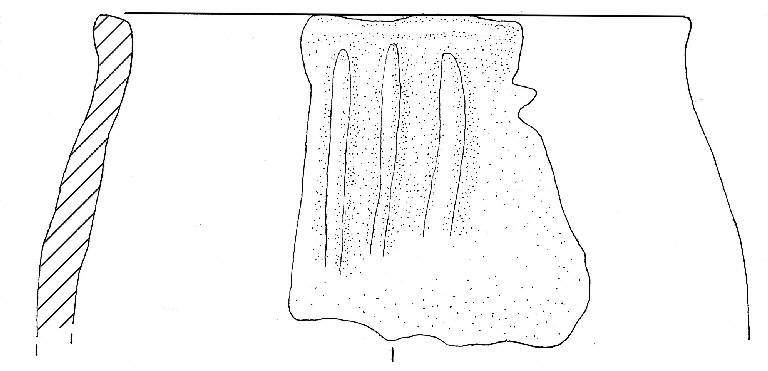 vasetto ovoide (Bronzo Antico II)