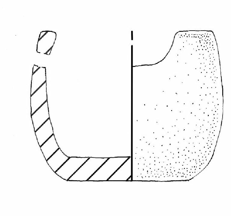 vasetto cilindrico (Bronzo Antico I)