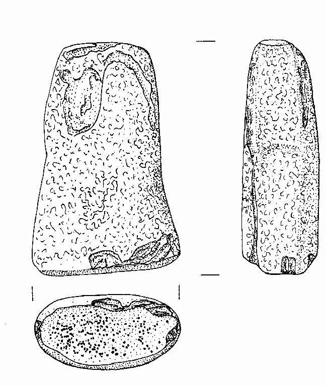 ascia (?) lisciatoio/percussore (Neolitico Medio (?))