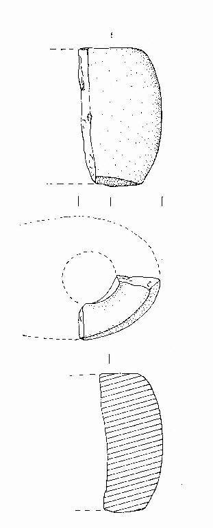 ascia-martello, a "ferro da stiro" (Bronzo Antico)