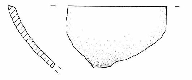 scodellone/ capeduncola a calotta (Bronzo Medio II)