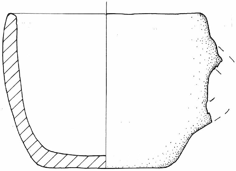 tazza troncoconica (Bronzo Medio II)