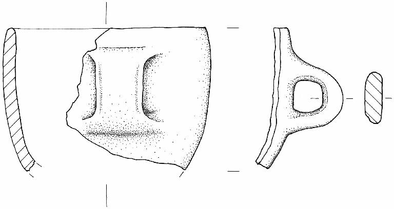 tazza troncoconica (Bronzo Medio II)