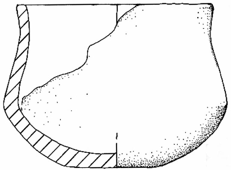 boccalino carenato (Bronzo Antico IA)