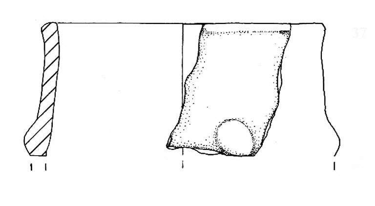 vaso cilindrico (Bronzo Antico IA)