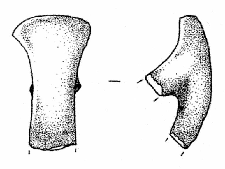 ansa ad ascia (Bronzo Medio I)