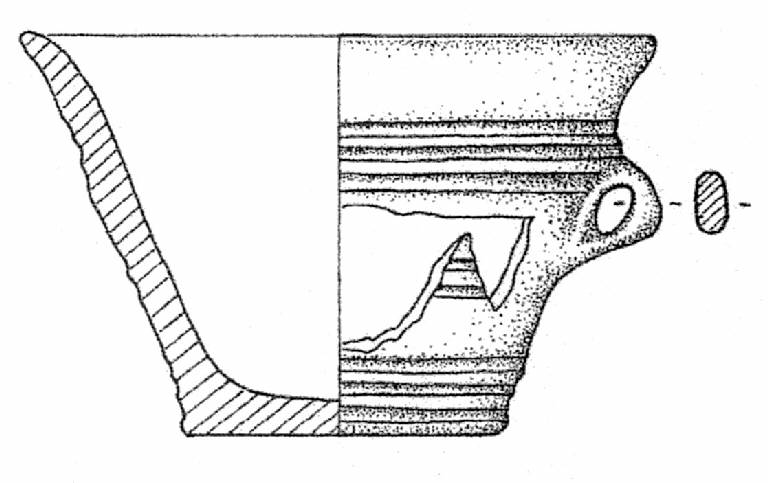 bicchiere, tipo Isolone (Bronzo Medio I)