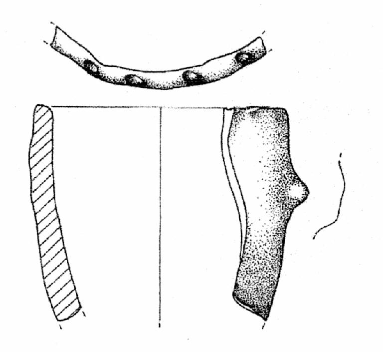 vasetto miniaturistico (Bronzo Medio I)