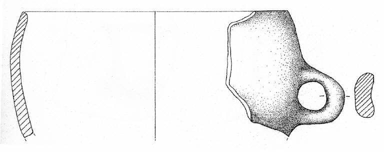 vaso a corpo troncoconico a profilo convesso (Bronzo Medio I)