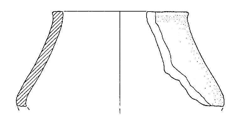vaso biconico (Bronzo Medio I)