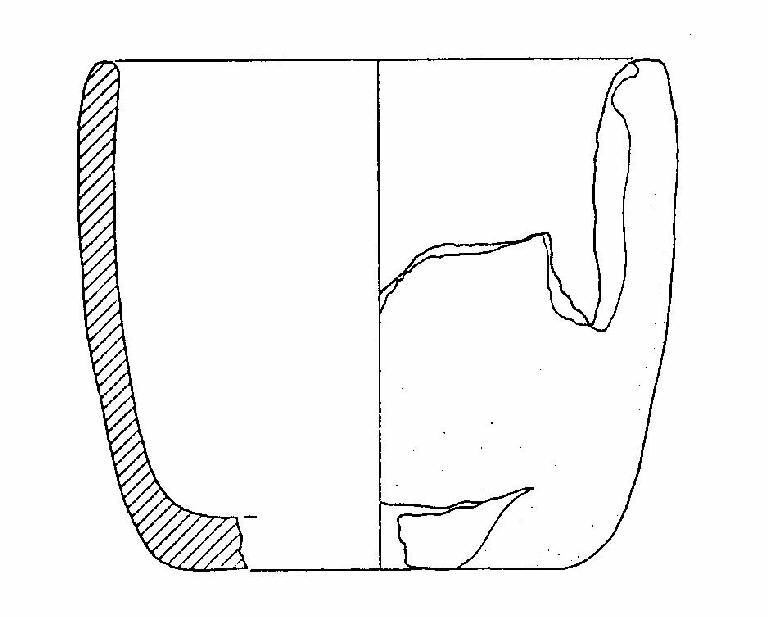 vaso (Bronzo Antico II/ Medio I)