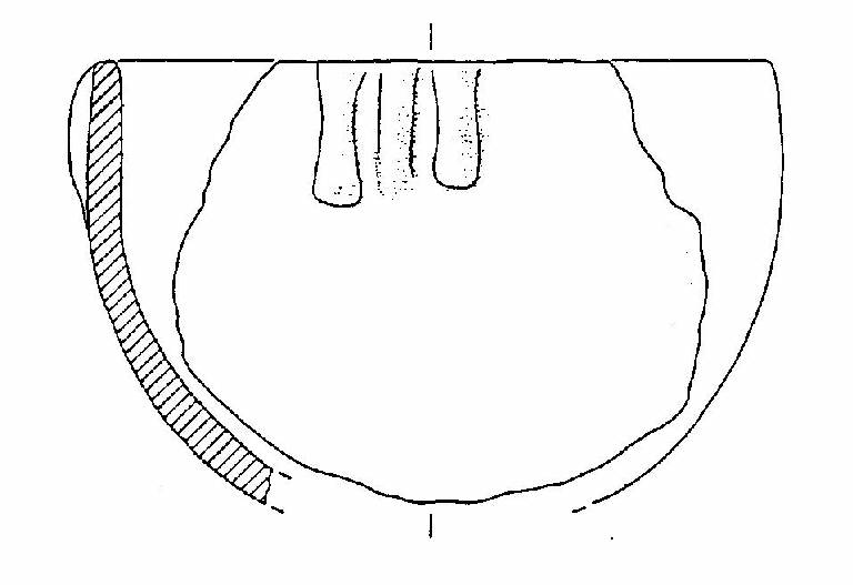 scodella emisferica (Bronzo Antico II/ Medio I)