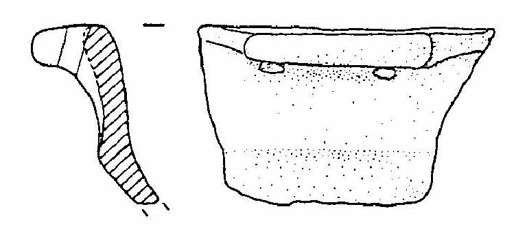 scodella carenata (Bronzo Antico II/ Medio I)