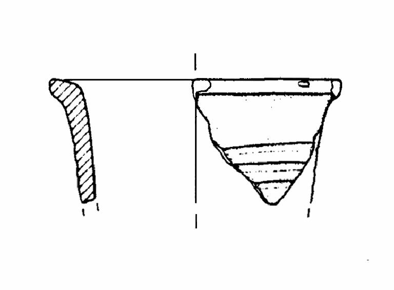 tazza/ boccale (Bronzo Medio I)