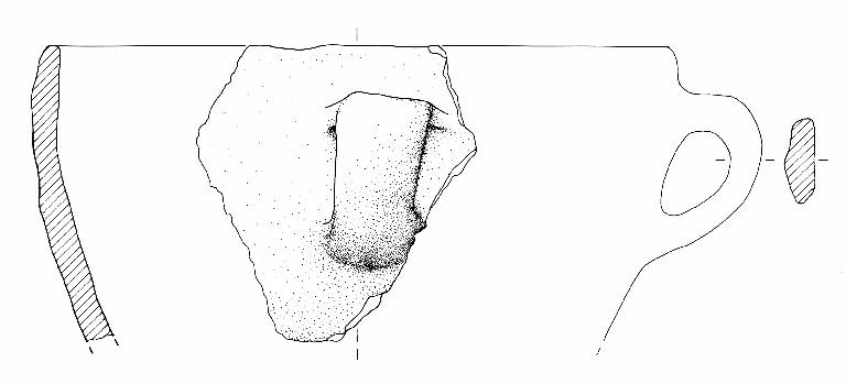 vaso troncoconico (Bronzo Antico II)