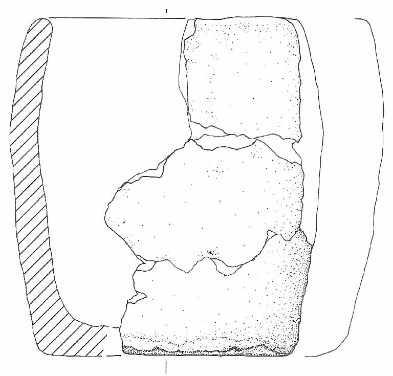 vaso cilindrico (Bronzo Antico IB)