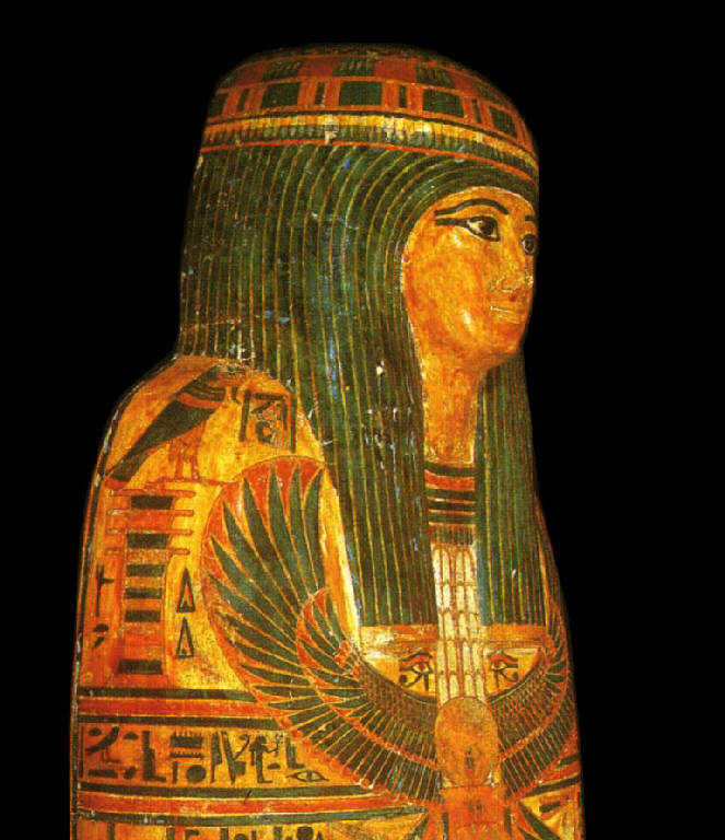 Sarcofago della sacerdotessa Isiuret (sarcofago egizio) - ambito tebano (sec. IX a.C.)