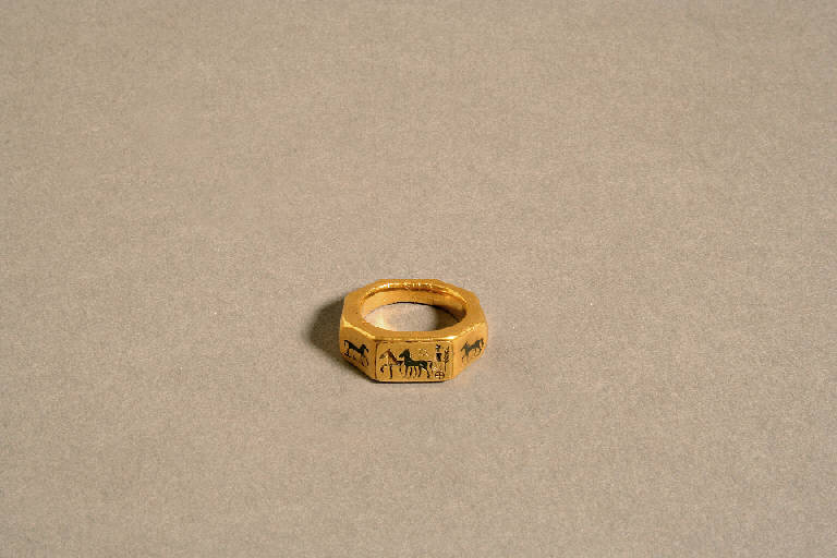 anello digitale, Marshall, 1907, tav. XXXV, n 570 (sec. III d.C.)