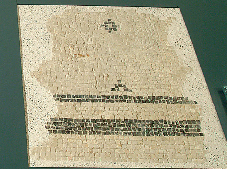 mosaico pavimentale/ frammento (prima metà sec. II d.C.)