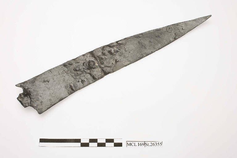 coltello - cultura La Tène D1 (prima metà sec. I a.C.)
