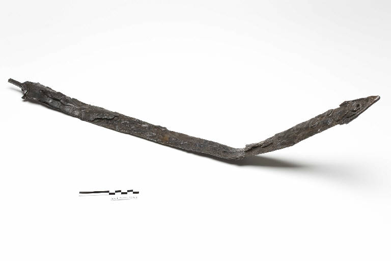 spada, tipo De Navarro A1 - cultura La Tène C2 (sec. II a.C.)
