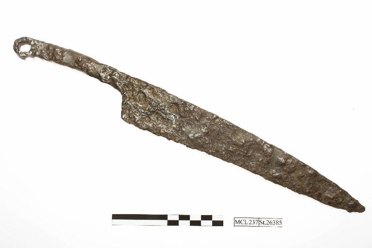 coltello - cultura La Tène D (sec. I a.C.)