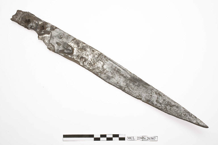 coltello - cultura La Tène C-D (sec. II-I a.C.)