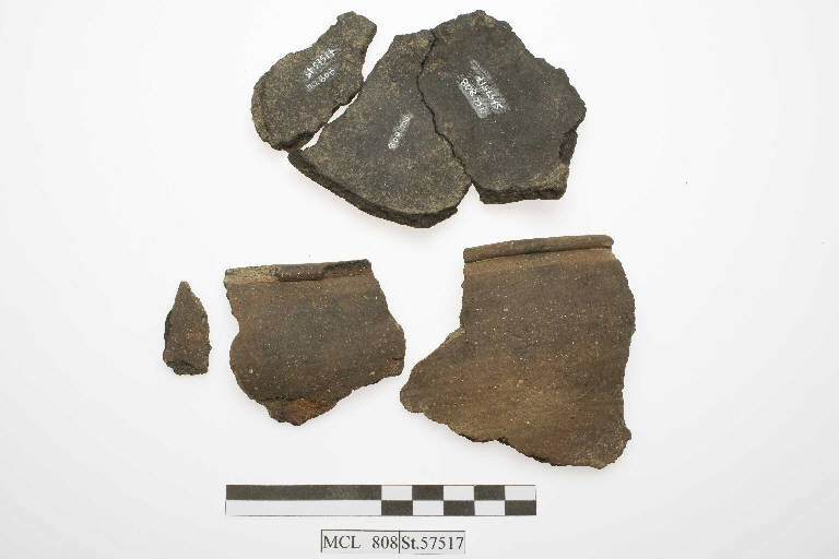olletta/ frammenti - periodo tardo romano (sec. IV-VI d.C.)