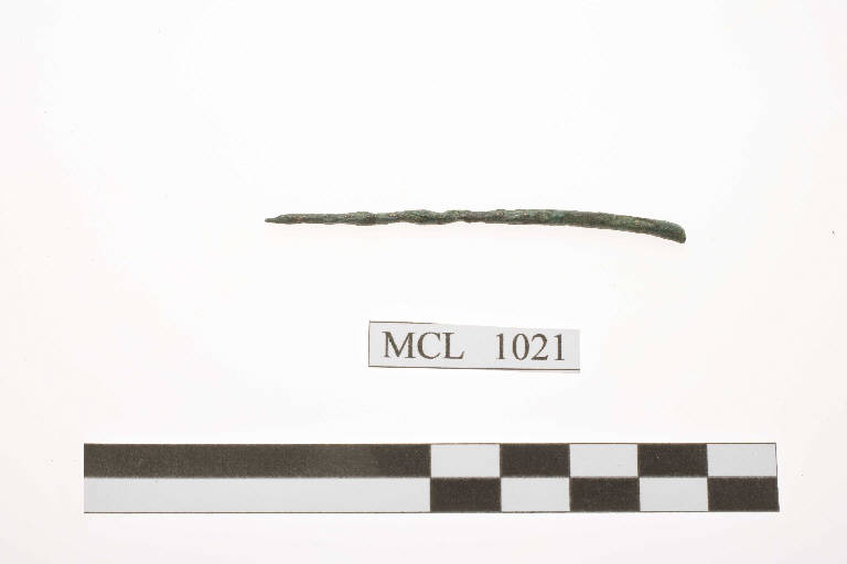 fibula/ ardiglione/ frammento - cultura di Golasecca (prima metà sec. IV a.C.)