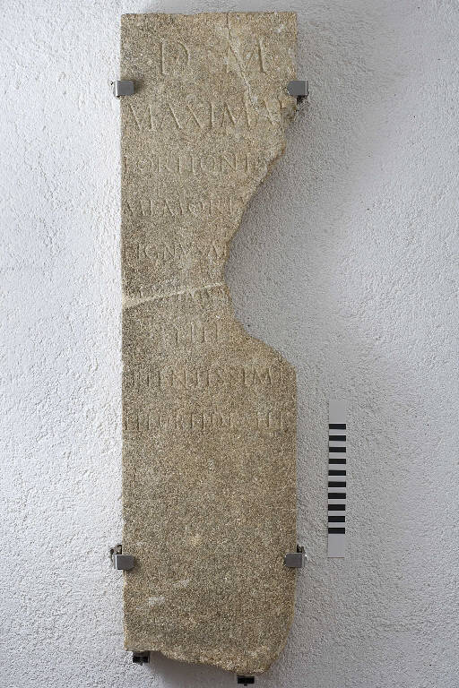 epigrafe funeraria - periodo romano (metà sec. I d.C.)
