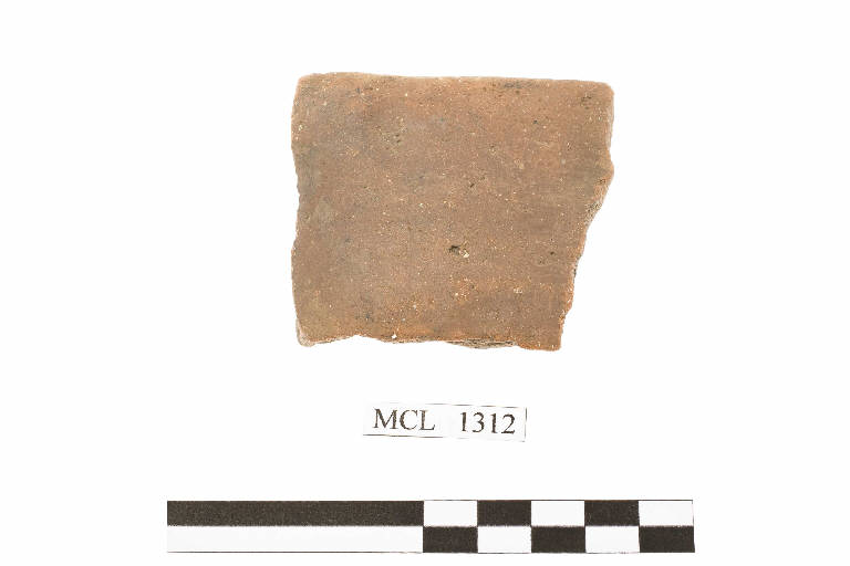 vaso a bocca quadrata/ frammento - cultura Vasi Bocca Quadrata (Neolitico Medio)