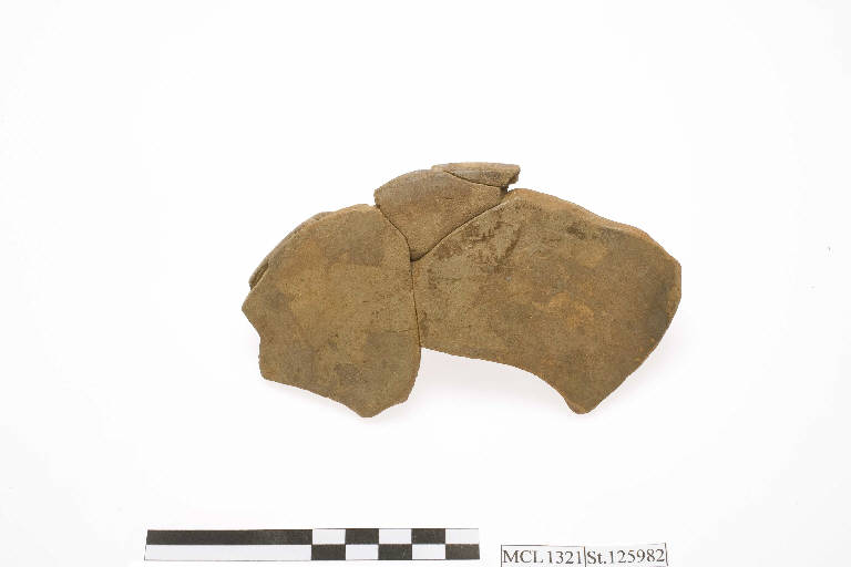 vaso a trottola/ frammento - cultura La Tène D2 (seconda metà sec. I a.C.)