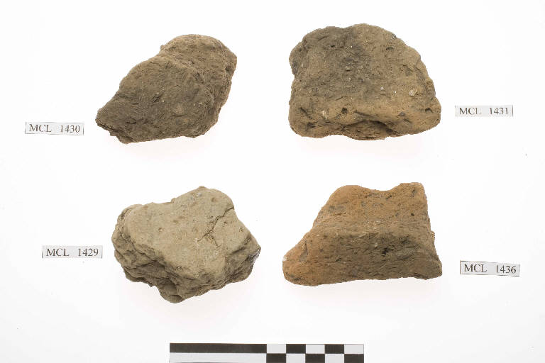 frammento di concotto - cultura di Golasecca (sec. IX-V a.C.)