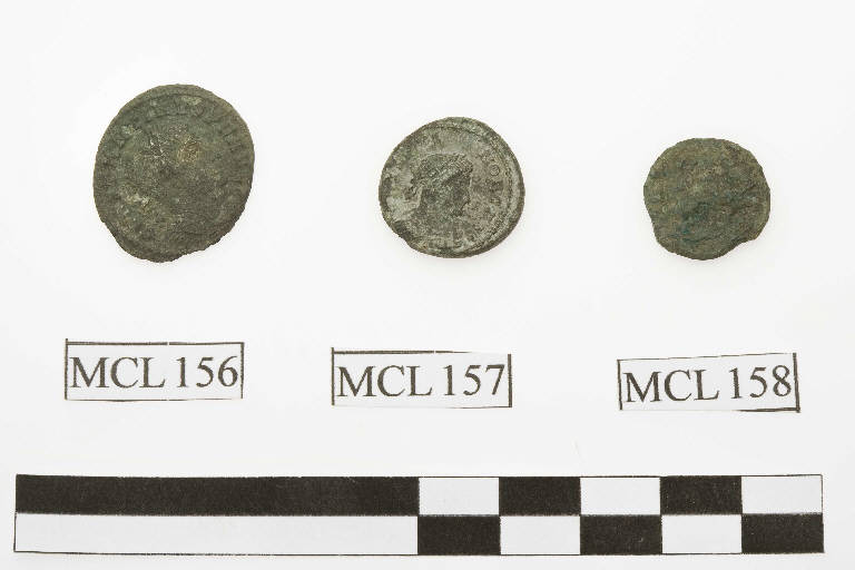 moneta - periodo romano (prima metà sec. IV d.C.)