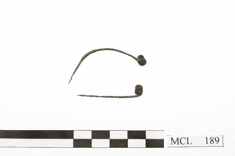 fibula/ frammenti, tipo Misano - cultura La Tène D1 (prima metà sec. I a.C.)
