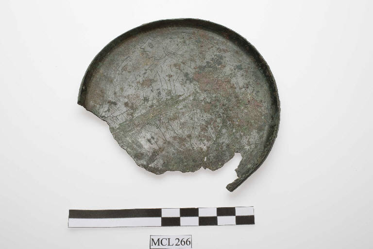specchio - produzione etrusca (sec. III-I a.C.)