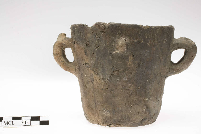 vaso biconico - cultura di Polada (Bronzo Antico)