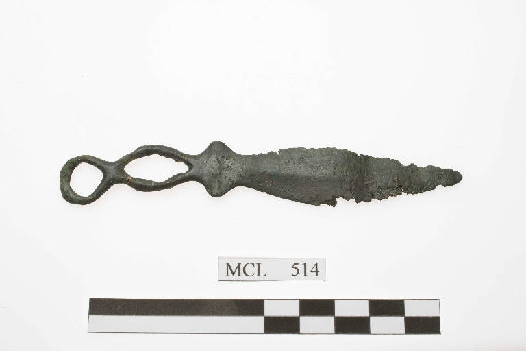 pugnale, tipo Voghera - cultura della Scamozzina (Bronzo Medio)