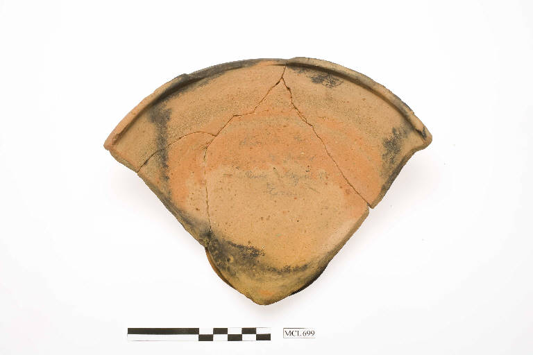 coppa/ frammento - periodo romano (inizio sec. I d.C.)