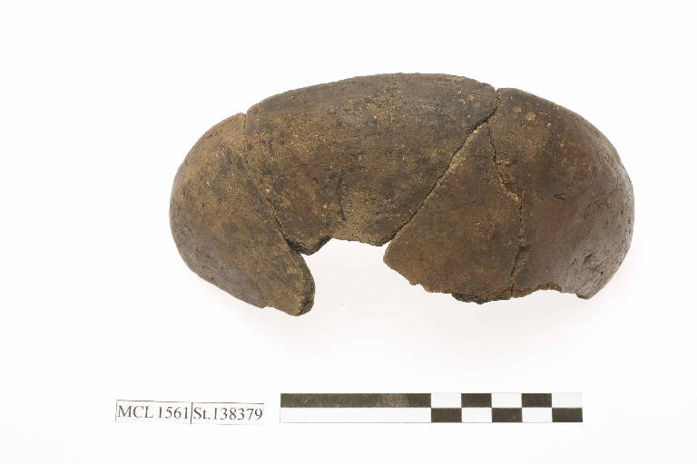 coppa/ orlo/ frammento - cultura La Tène B (sec. IV-III a.C.)