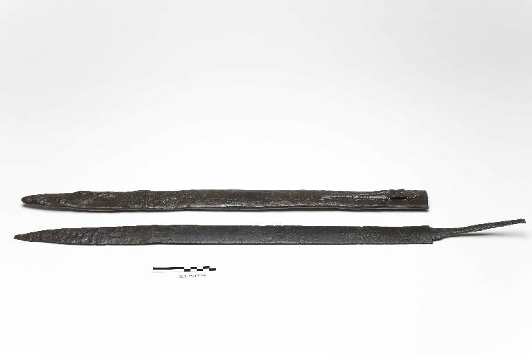fodero di spada - cultura La Tène D2 (seconda metà sec. I a.C.)